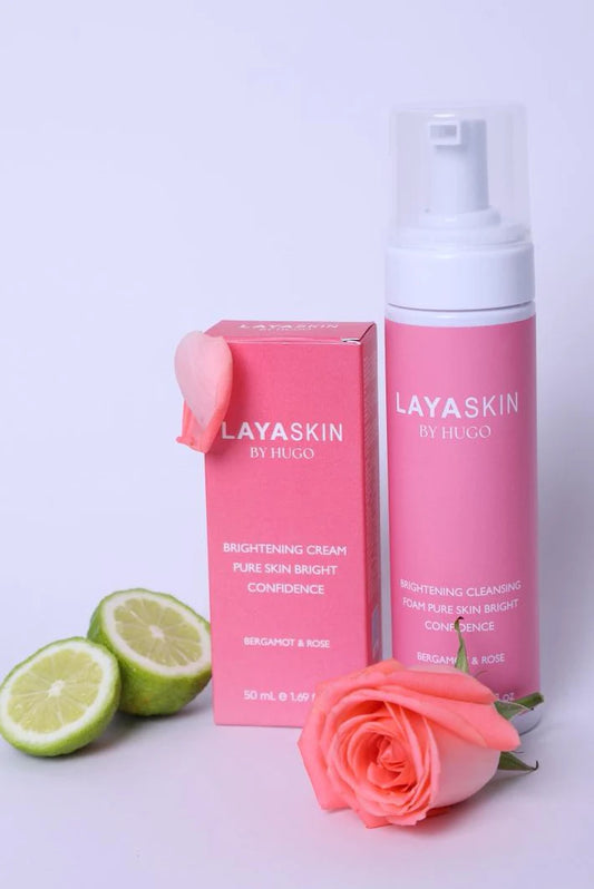 Rutina de Luminosidad y Antimanchas - Crema Hidratante Iluminadora y Espuma Limpiadora